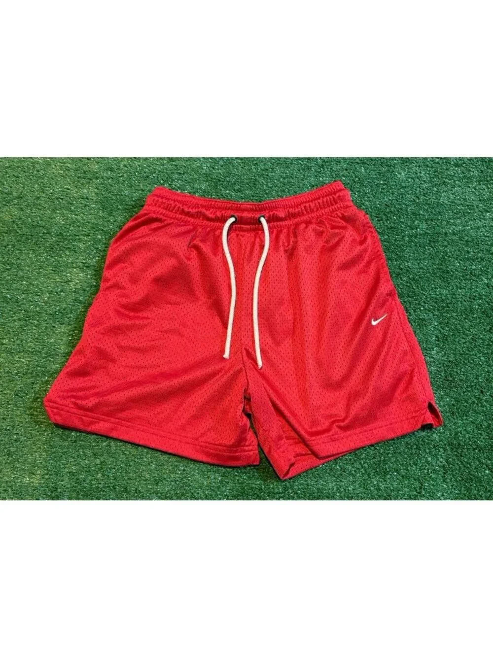 Nike shorts mens small red standard issue mesh 4